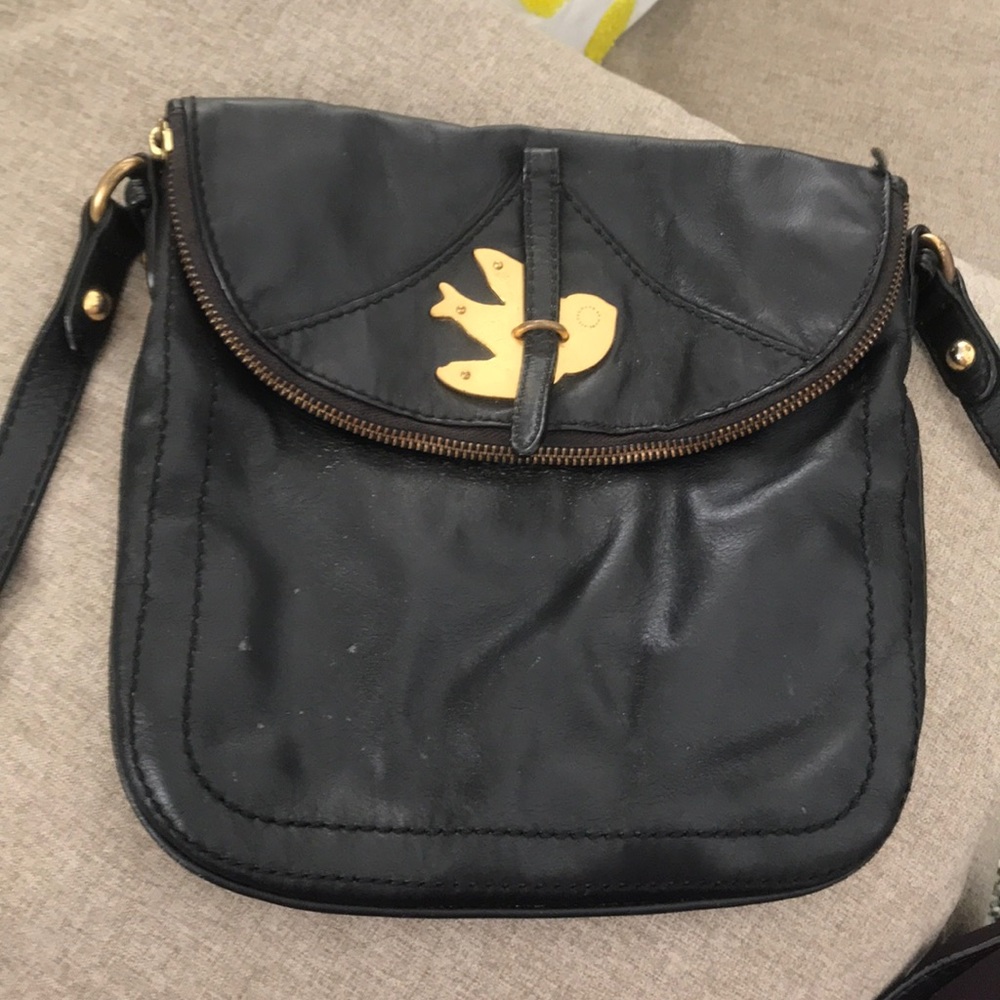 Marc by Marc Jacobs free bird black satchel